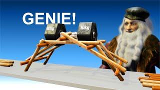 The MAGIC behind Da Vinci's self-supporting bridge!