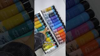 Let's open mont marte 24 pc acrylic paint #acryliccolours #unboxingvideo