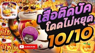 สล็อต PG  เกมเสือ fortune tiger โดดไม่หยุด สูตรตบเสือ พลาดได้ไง สูตรนี้ แตก 300000 โกโก #1