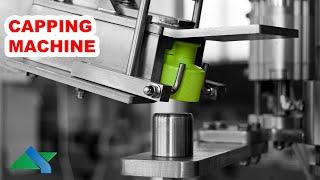 Capping Machine - CAPLINE 6 ROT - Automatic Closing Of Pumps I ALBERTINA Machinery