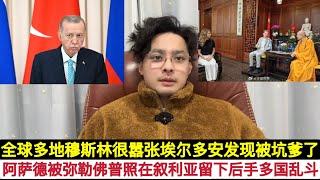 后手！灵隐寺弥勒佛显灵，阿萨德留下一份清单！引发多国在叙利亚！大乱斗！HTS很尴尬，埃苏丹发现自己被坑！