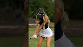 Paige Mackenzie #golf #golfgirl #golfswing #shorts