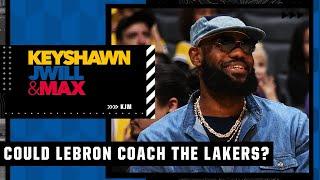 Should LeBron consider being a player-coach for the Lakers ⁉️ | KJM