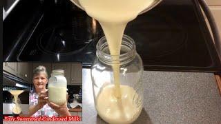 Sweetened Condensed Milk Easy and Simple- 3 Ingredients