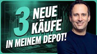 NEU: 2 Aktien und 1 ETF – darum habe ich GEKAUFT // Timo Baudzus