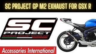 SC Project GP M2 Exhaust for GSX-R600 / 750 2011-2016 (S09-18C) | Product Overview