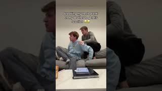 BREAKING MY NECK PRANK ON MY BROTHER  | Scott Kress