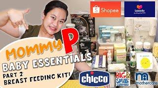 || MOMMY-P || BABY ESSENTIALS PART 2 || BREASTFEEDING KIT ||