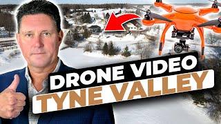 Stunning Aerial Tour of Tyne Valley, PEI