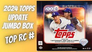 ** New Release ** 2024 Topps Update Series Jumbo Box 3 Hits Per Box and 2 Silver Packs!