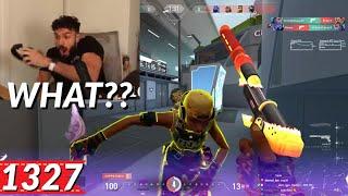 Tarik was SHOCKED to See jawgemo's Insane Clutch!! | Most Watched VALORANT Clips Today V1327