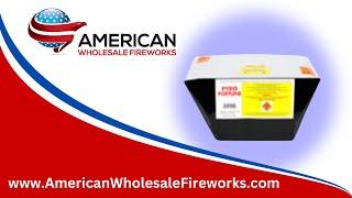 Cake - 50s Z Shape Color Tails with Color Star  ... Available at American Wholesale Fireworks!