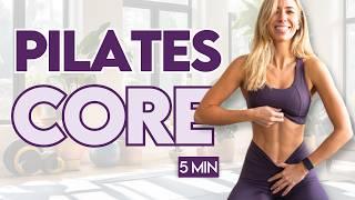 5 min Deep Core Activation | Pilates at Home | Beginner to Advanced