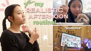  realistic afterschool routine!! | highschool, gym, productive