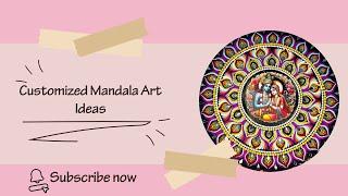 Wooden Wall Hanging Mandala Art | Canvas made of Wood Hand Painted| Home Decor Ideas