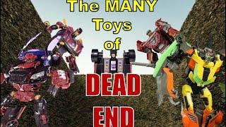 The MANY Toys of Dead End - The Action Figure History of Stunticon Deadend from Transformers