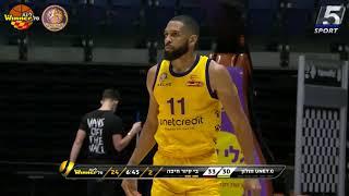 C.J. Harris Points in Hapoel Unet-Credit Holon vs. Hapoel Haifa