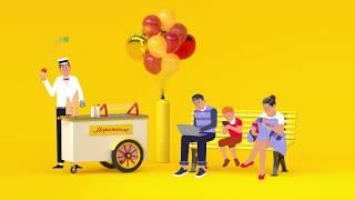 Wi-Fi and Branded Content Dom.ru Business — Animated Commercial Video