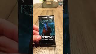 Kryptik TCG wave 2 booster packs! #kryptik #tcg #collectacon #kickstarter