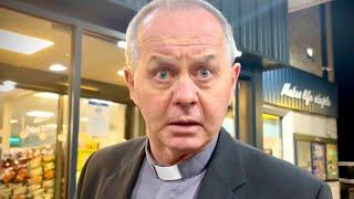 Irish Bishop speechless in petrol station over jailed teacher stance