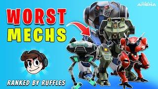 I Used The Worst Mechs Ranked By @RuFFlesGaming  | Mech Arena | CPC Gameplay