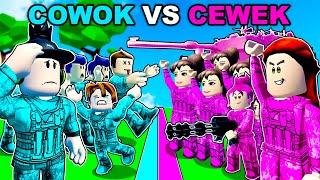 PERANG COWOK vs CEWEK! Cowok di Serang.. (Roblox Brookhaven RP)