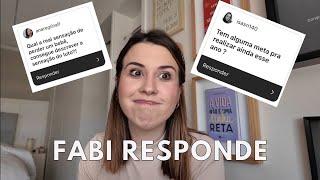 FABI RESPONDE (Perguntinhas do Instagram)