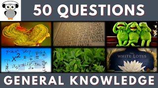 General Knowledge Quiz Trivia #209 | Fungus, Gettysburg Address, Kermit, Algebra, Tea, White Lotus