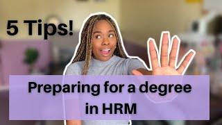 If you're going to study HR at University WATCH THIS!