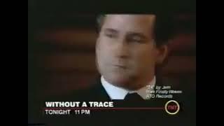 TNT - Without a Trace Promo 2004 #2 HBO Big Little Lies / ABC All My Children co-stars