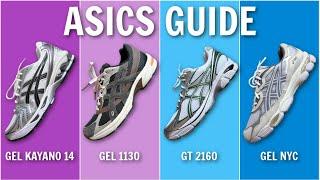 THE ULTIMATE ASICS GUIDE - Asics Gel Kayano 14, Gel 1130, GT 2160, GEL NYC - SIZING + more