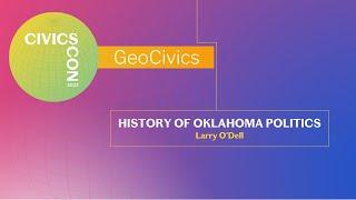 History of Oklahoma Politics (with Larry O'Dell)