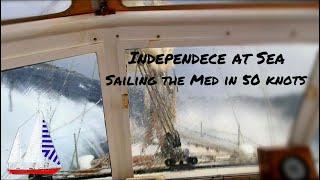 Sailing Turkey to Greece in 50 knot storm - Sailing Marine Science Expeditions Video Log 2