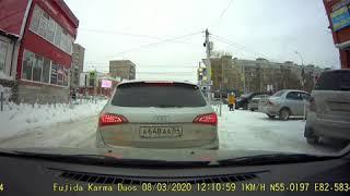 Проезд на красный сигнал светофора