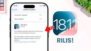 iOS 18.1.1 Rilis Resmi, Yuk Cek Apa aja yang Baru