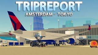 PTFS TRIPREPORT!! - Amsterdam to Atlanta! (Roblox)