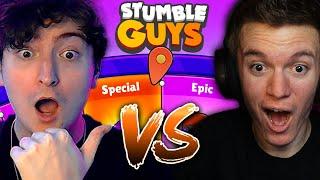 *FIRST EVER* STUMBLE GUYS SPIN BATTLE! (WITH BABY YODA)