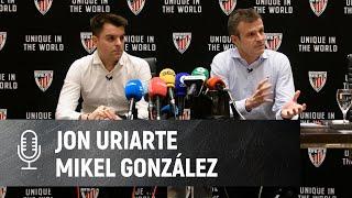 ️ Jon Uriarte & Mikel González | pre Athletic Club-FC Barcelona | Semifinal Supercopa 2025