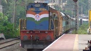 7 Morning Trains at Kasarwadi |Ft.Deccan Queen,Push-Pull Intercity,Humsafar,Chennai Express...!!