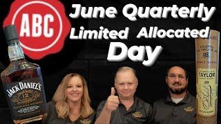 ABC Store Quarterly Limited Allocated Release Day, June 2023 Bourbon Hunting