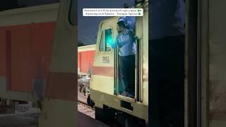 Assistant Loco Pilot giving all right signal 🟢& departing with Saharsa - Danapur Special 