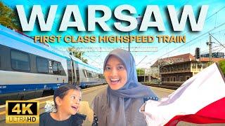 Ep. 109 - Pengalaman Menarik Naik Kereta Api Highspeed First Class Dari Warsaw ke Krakow