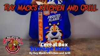 Cereal Box Storage [Hack] You'll Simple Love