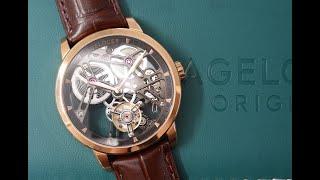 2023 Agelocer Tourbillon skeleton men's watch with box and papers -  A new tourbillon on a budget!