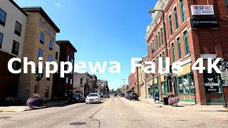 Chippewa Falls, Wisconsin  4K - Road Trip