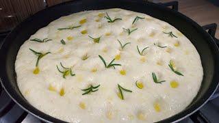 PERFECT FOCACCIA, very soft and quick