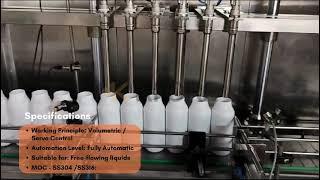 Advanced PLC-Based Automatic Liquid Filling Line