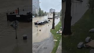 floods in Vienna // Hochwasser in Wien