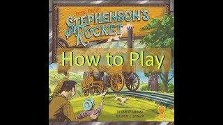 Stephenson's Rocket 2018 Re-published Board Game