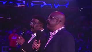 The Whispers Sing National Anthem at Clippers' Game 12-11-21